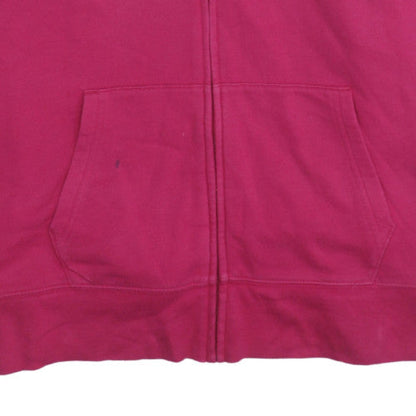Womens UK Size XL Gap Pink Full Zip Hoodie