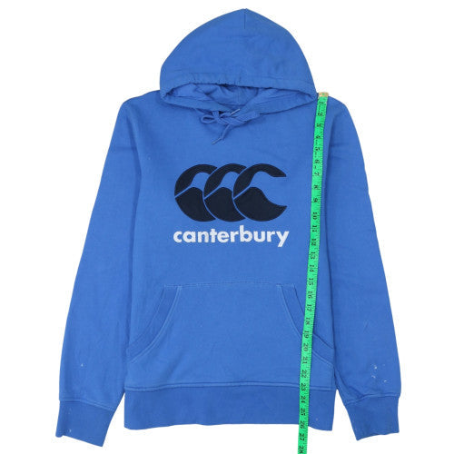 Mens UK Size M Canterbury Blue Pullover Hoodie