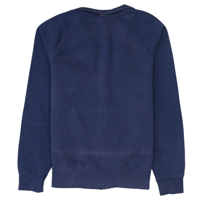 Nike Men's Blue White Small Track Jacket Full Zip Colourblock
