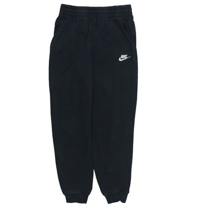Nike Boys Black Jogger Sweatpants L 147-158cm Fleece Activewear Trousers