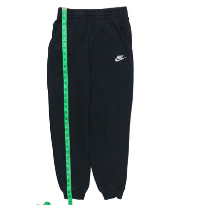 Nike Boys Black Jogger Sweatpants L 147-158cm Fleece Activewear Trousers
