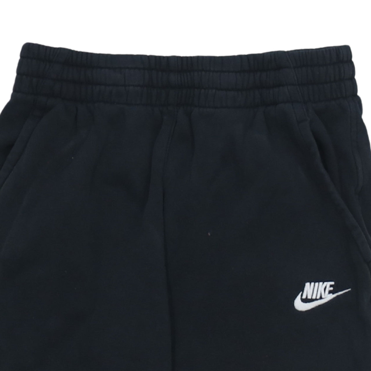 Nike Boys Black Jogger Sweatpants L 147-158cm Fleece Activewear Trousers