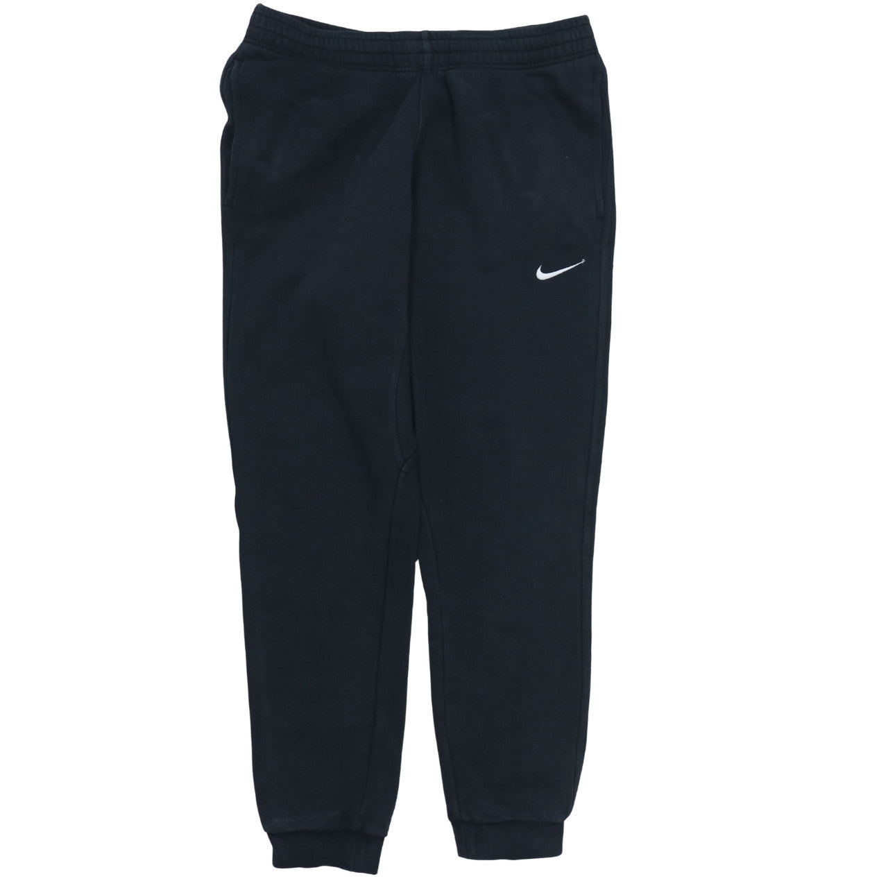 Mens UK Size M Nike Regular Fit Jogger Black Trousers