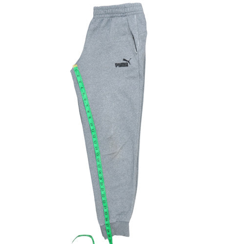 Mens UK Size M PUMA Regular Fit Jogger Grey Trousers
