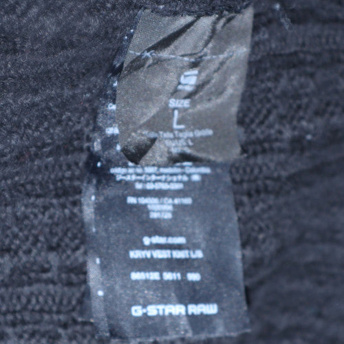 Mens UK Size L G-Star Raw Black Casual Gym & Training Walking Jacket