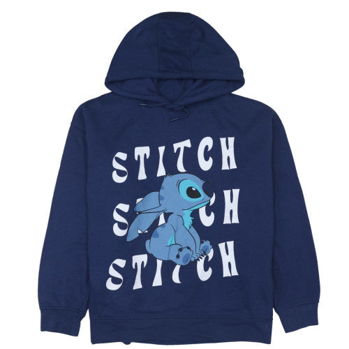 Womens UK Size 2XL Disney Blue Pullover Hoodie