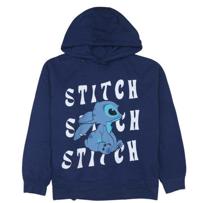 Womens UK Size 2XL Disney Blue Pullover Hoodie