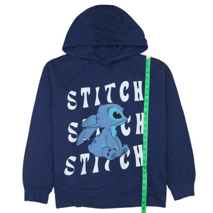 Womens UK Size 2XL Disney Blue Pullover Hoodie