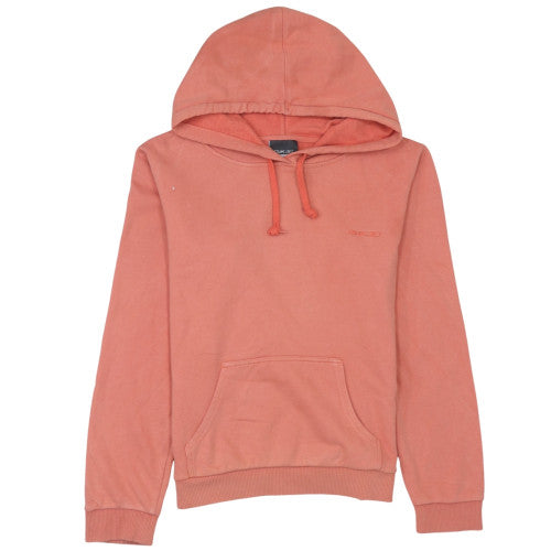 Womens UK Size M Reebok Orange Pullover Hoodie