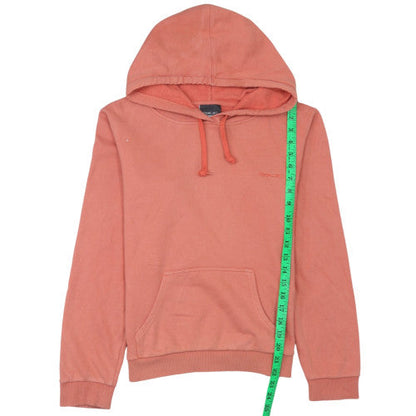 Womens UK Size M Reebok Orange Pullover Hoodie