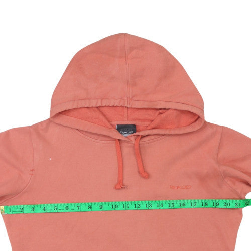 Womens UK Size M Reebok Orange Pullover Hoodie