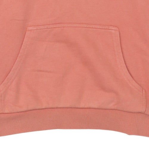 Womens UK Size M Reebok Orange Pullover Hoodie