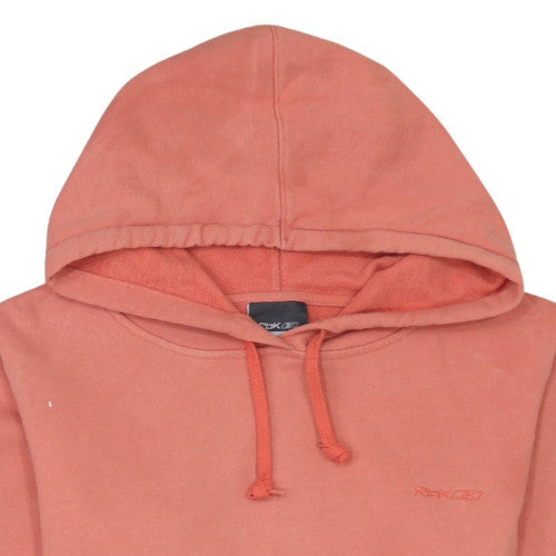 Womens UK Size M Reebok Orange Pullover Hoodie