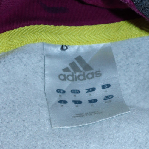 Mens UK Size M adidas Grey Pullover Hoodie
