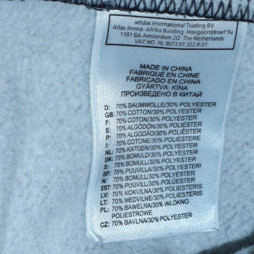Mens UK Size M adidas Grey Pullover Hoodie