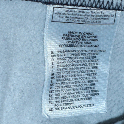 Mens UK Size M adidas Grey Pullover Hoodie