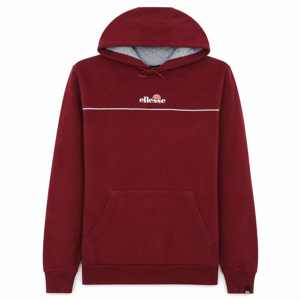 Mens UK Size M ellesse Red Pullover Hoodie