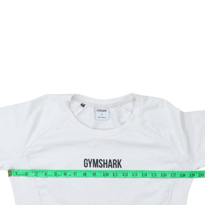 Womens UK Size S Gymshark White Pullover Sweatshirt