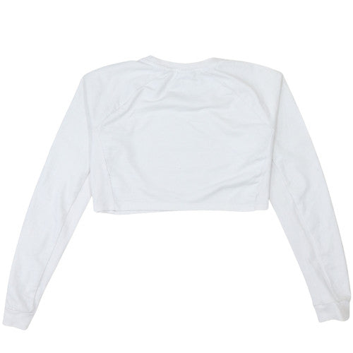 Womens UK Size S Gymshark White Pullover Sweatshirt