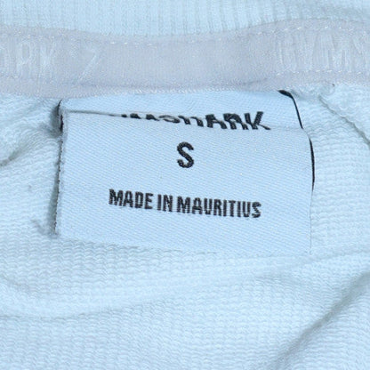 Womens UK Size S Gymshark White Pullover Sweatshirt