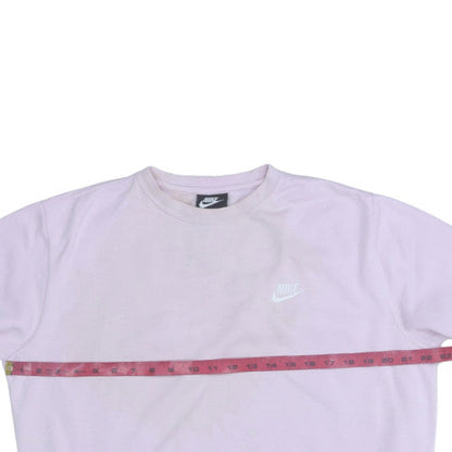 Womens UK Size M Nike Pink Pullover Sweatshirt