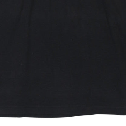 Mens UK Size L adidas Black Henley Sweatshirt