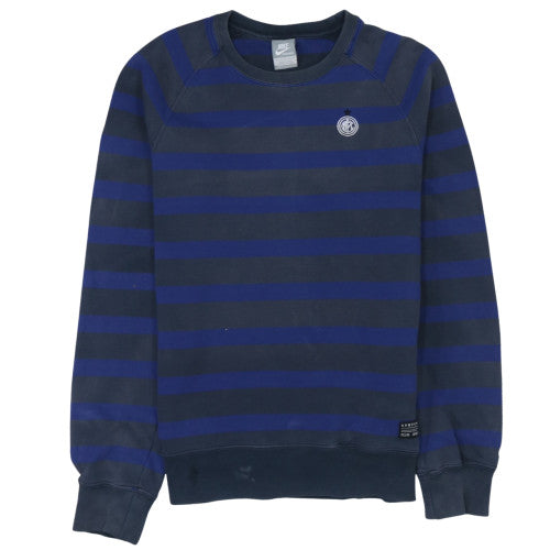 Mens UK Size S Nike Blue Pullover Sweatshirt