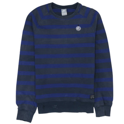 Mens UK Size S Nike Blue Pullover Sweatshirt