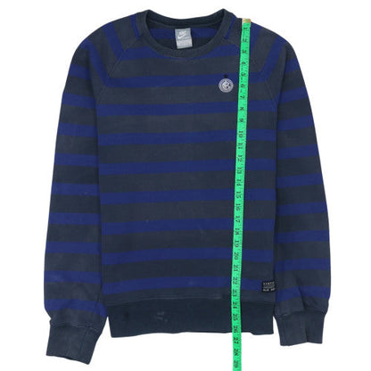 Mens UK Size S Nike Blue Pullover Sweatshirt