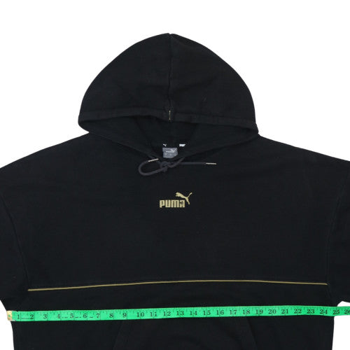 Womens UK Size XL PUMA Black Pullover Hoodie
