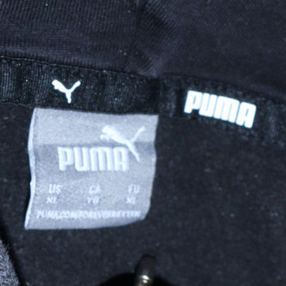 Womens UK Size XL PUMA Black Pullover Hoodie