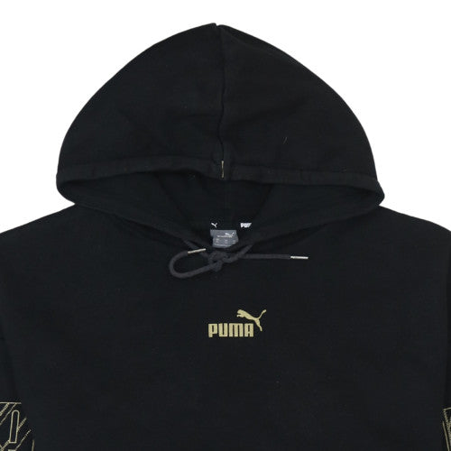 Womens UK Size XL PUMA Black Pullover Hoodie