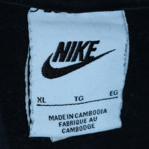 Mens UK Size XL Nike Black Pullover Hoodie
