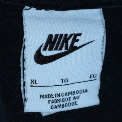 Mens UK Size XL Nike Black Pullover Hoodie