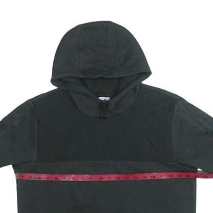 Mens UK Size M adidas Black Pullover Hoodie