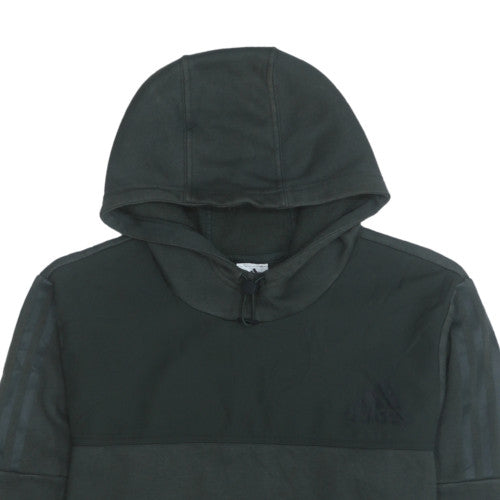 Mens UK Size M adidas Black Pullover Hoodie