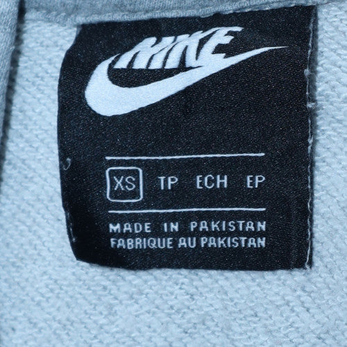 Mens UK Size XS Nike Grey Pullover Hoodie