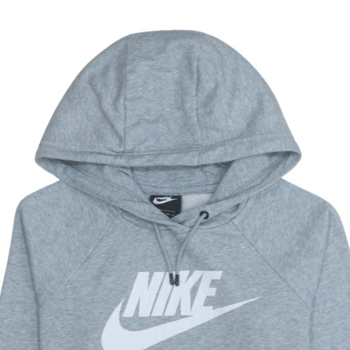 Mens UK Size XS Nike Grey Pullover Hoodie