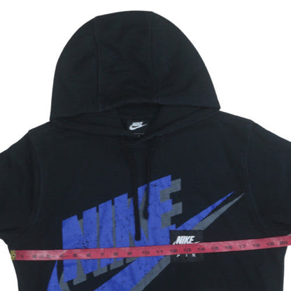 Mens UK Size M Nike Black Pullover Hoodie