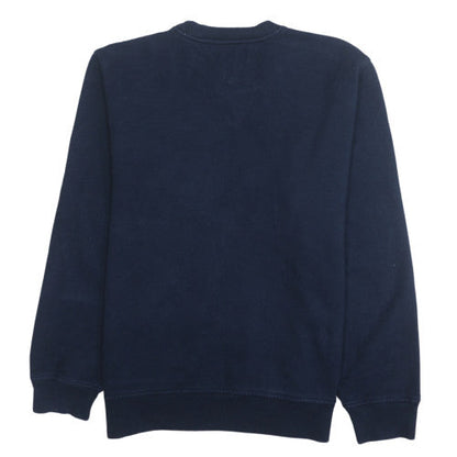 Mens UK Size M Tommy Hilfiger Blue Pullover Sweatshirt