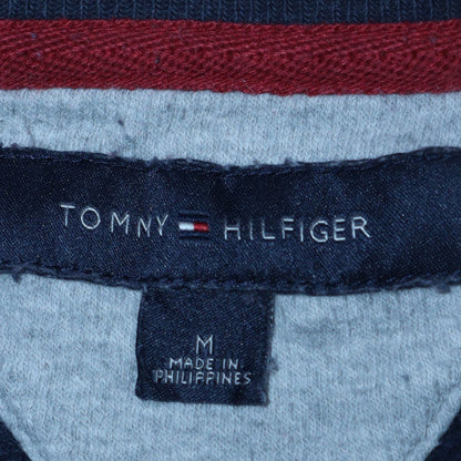 Mens UK Size M Tommy Hilfiger Blue Pullover Sweatshirt