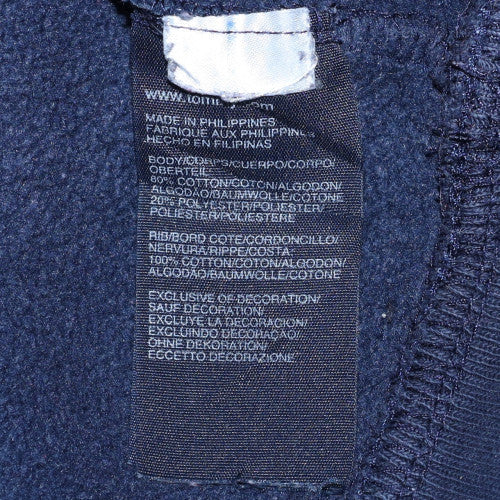 Mens UK Size M Tommy Hilfiger Blue Pullover Sweatshirt