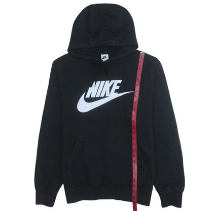 Mens UK Size M Nike Black Pullover Hoodie
