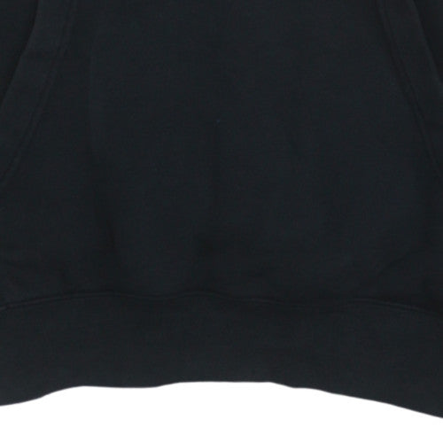 Mens UK Size M Nike Black Pullover Hoodie