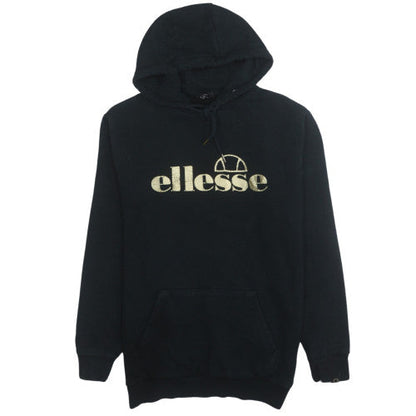 Mens UK Size S ellesse Black Pullover Hoodie