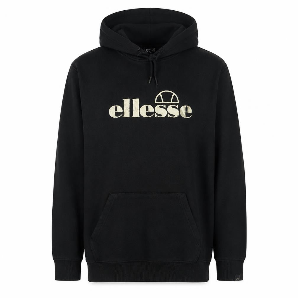 Mens UK Size S ellesse Black Pullover Hoodie