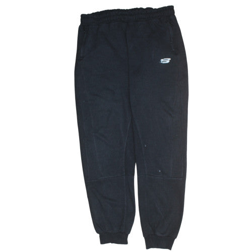 Mens UK Size XL Skechers Regular Fit Jogger Black Trousers