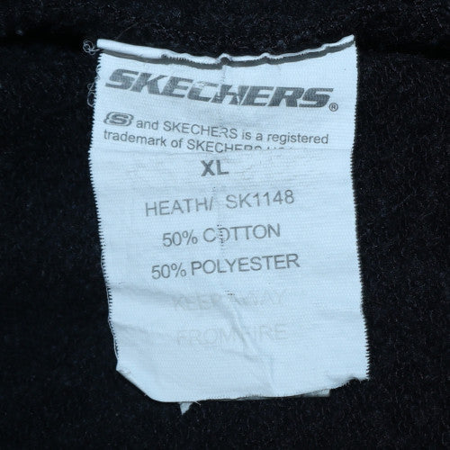 Mens UK Size XL Skechers Regular Fit Jogger Black Trousers