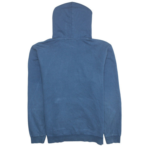 Mens UK Size M PUMA Blue Pullover Hoodie