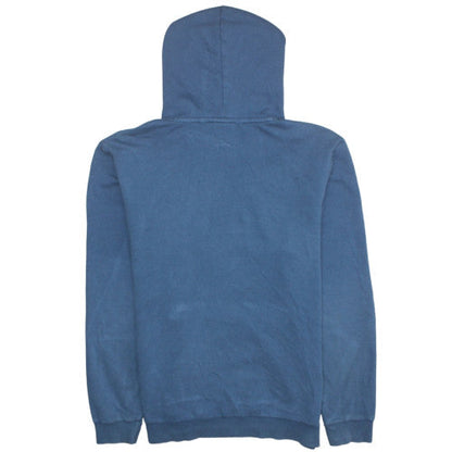 Mens UK Size M PUMA Blue Pullover Hoodie